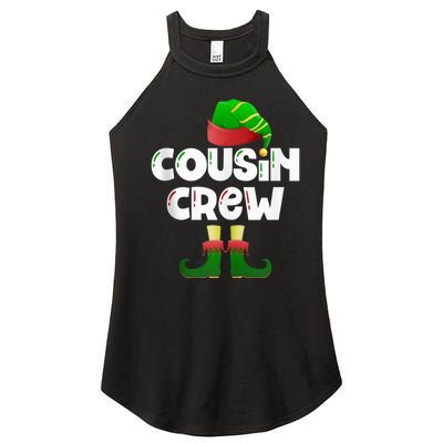 Cousin Crew Elf Cousin Best Cousin Christmas Elf Crew Tank Top Women’s Perfect Tri Rocker Tank