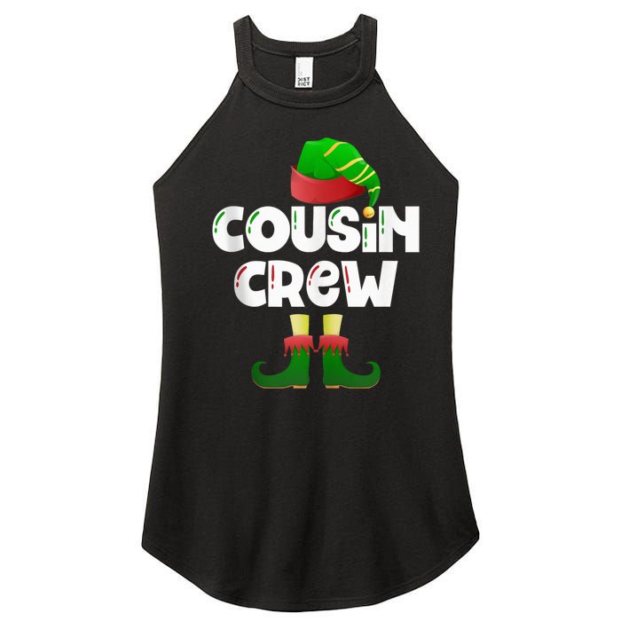 Cousin Crew Elf Cousin Best Cousin Christmas Elf Crew Tank Top Women’s Perfect Tri Rocker Tank