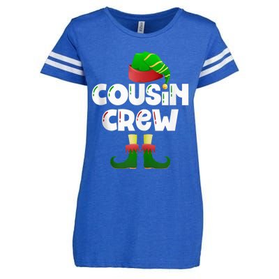 Cousin Crew Elf Cousin Best Cousin Christmas Elf Crew Tank Top Enza Ladies Jersey Football T-Shirt