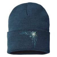 Computer Circuit Engineer Gifts Computer Nerd Sustainable Knit Beanie