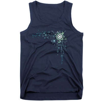 Computer Circuit Engineer Gifts Computer Nerd Tank Top