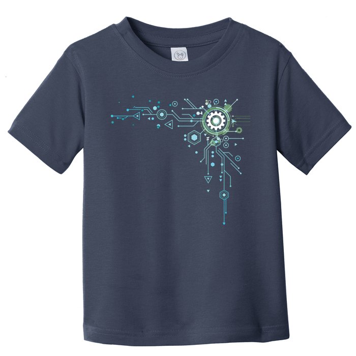 Computer Circuit Engineer Gifts Computer Nerd Toddler T-Shirt