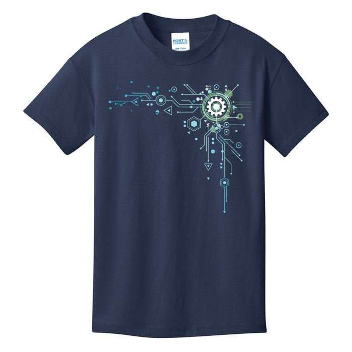 Computer Circuit Engineer Gifts Computer Nerd Kids T-Shirt