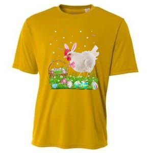 Cute Chicken Easter Day Bunny Eggs Easter Costume Cooling Performance Crew T-Shirt