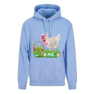 Cute Chicken Easter Day Bunny Eggs Easter Costume Unisex Surf Hoodie