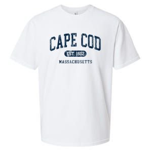 Cape Cod Est 1602 Massachusetts Retro Preppy Throwback Sueded Cloud Jersey T-Shirt