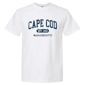 Cape Cod Est 1602 Massachusetts Retro Preppy Throwback Garment-Dyed Heavyweight T-Shirt