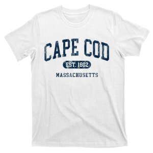 Cape Cod Est 1602 Massachusetts Retro Preppy Throwback T-Shirt