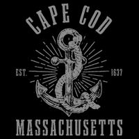 Cape Cod Est 1637 Massachusetts Anchor Vintage Nautical Gift T-Shirt