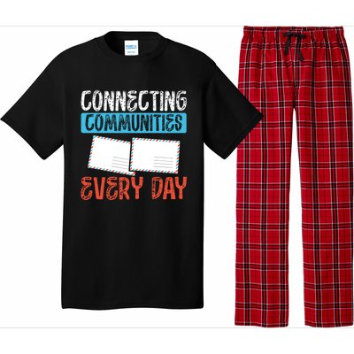 Connecting Communities Every Day Postal Worker Gift Pajama Set