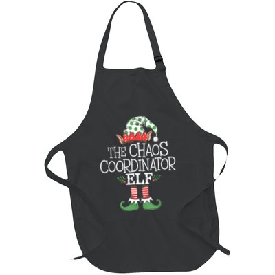 Chaos Coordinator Elf Elves Christmas Party Tree Present Apron