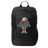 Chaos Coordinator Elf Elves Christmas Party Tree Present City Backpack