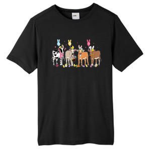 Cute Cow Easter Day Farm Animals Tall Fusion ChromaSoft Performance T-Shirt