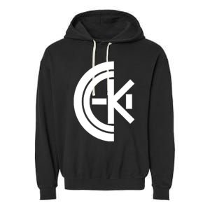 Classical Combat Eskrima Kali Association Garment-Dyed Fleece Hoodie