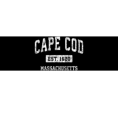 Cape Cod Est 1620 Massachusetts Ma Vintage Sports Established Design Bumper Sticker