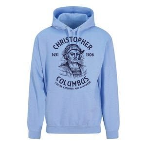 Christopher Columbus Explorer Unisex Surf Hoodie