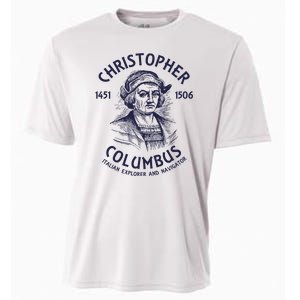 Christopher Columbus Explorer Cooling Performance Crew T-Shirt