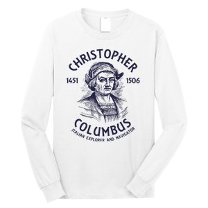 Christopher Columbus Explorer Long Sleeve Shirt