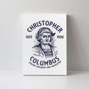 Christopher Columbus Explorer Canvas