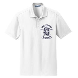 Christopher Columbus Explorer Dry Zone Grid Polo