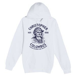 Christopher Columbus Explorer Premium Pullover Hoodie