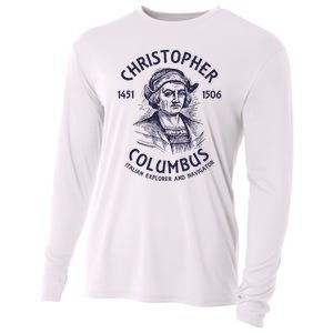 Christopher Columbus Explorer Cooling Performance Long Sleeve Crew