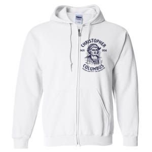 Christopher Columbus Explorer Full Zip Hoodie