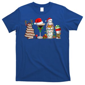 Christmas Cocktail Espresso Martini Ing Party Bartender Gift T-Shirt