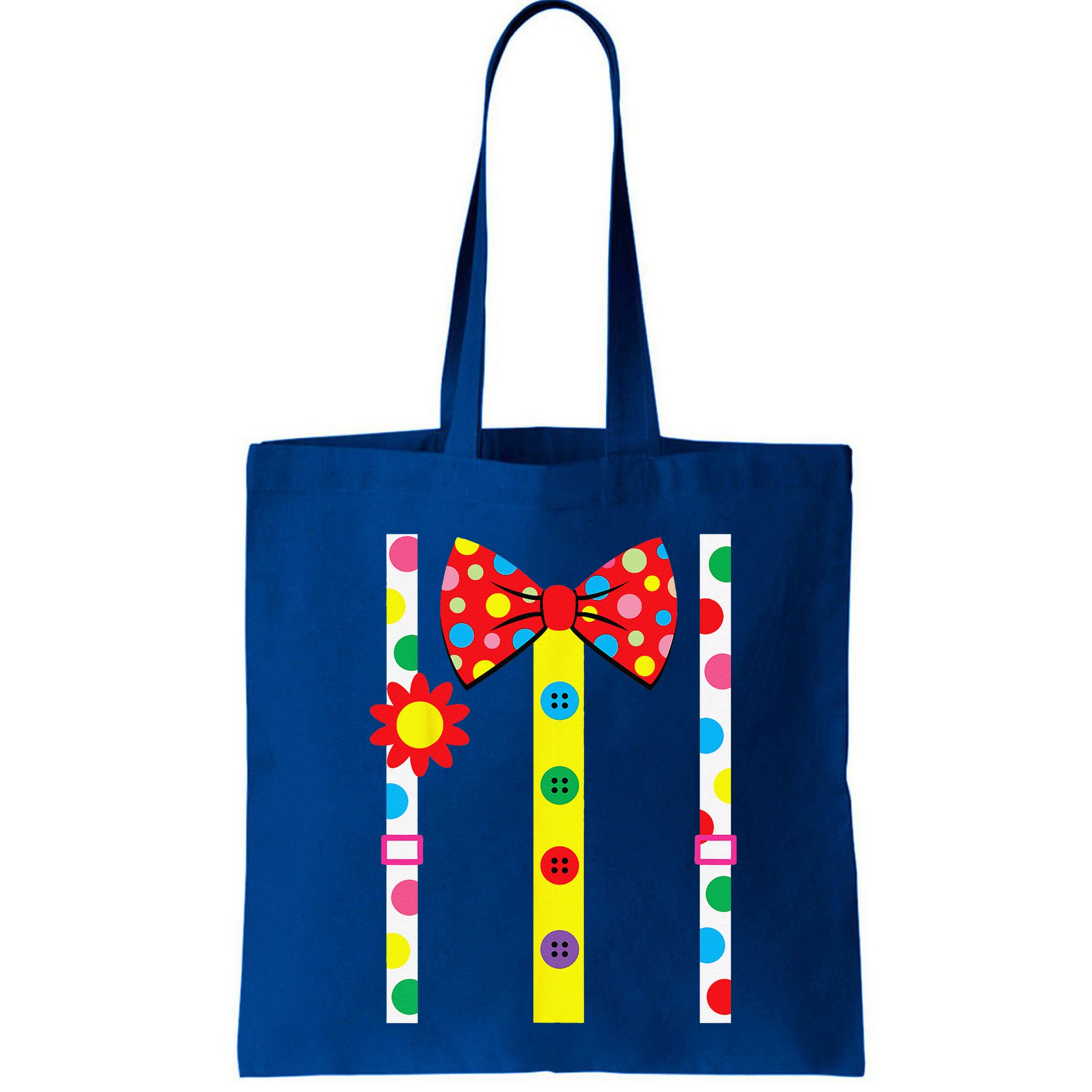 Clown Costume Easy Halloween Vintage Carnival Circus Bag