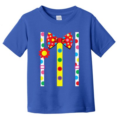Clown Costume Easy Halloween Vintage Carnival Circus Toddler T-Shirt