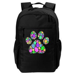 Cute Colorful Easter Eggs Dog Cat Paw Lover rabbit Daily Commute Backpack