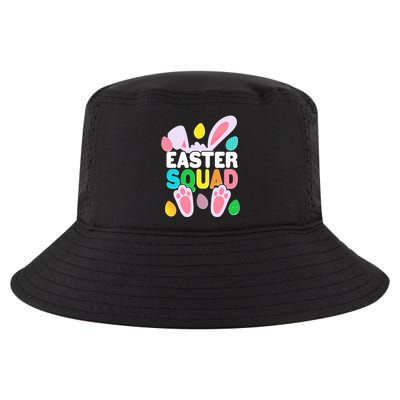 Cute Colorful Easter Squad Easter Bunny Rabbit Eggs Cool Comfort Performance Bucket Hat