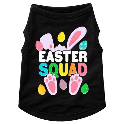 Cute Colorful Easter Squad Easter Bunny Rabbit Eggs Doggie Tank