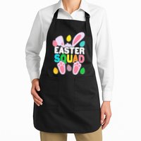 Cute Colorful Easter Squad Easter Bunny Rabbit Eggs Apron