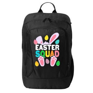 Cute Colorful Easter Squad Easter Bunny Rabbit Eggs City Backpack