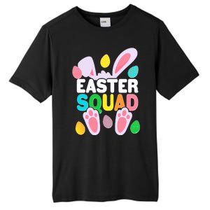 Cute Colorful Easter Squad Easter Bunny Rabbit Eggs Tall Fusion ChromaSoft Performance T-Shirt