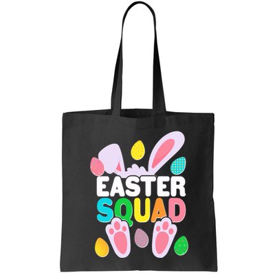 Cute Colorful Easter Squad Easter Bunny Rabbit Eggs Bag