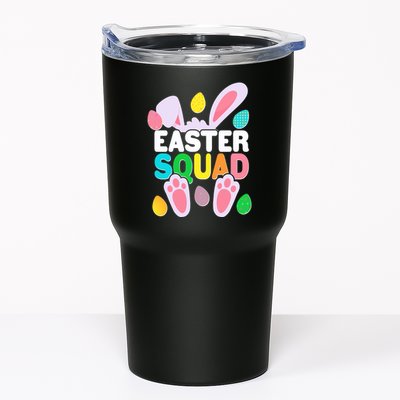 Cute Colorful Easter Squad Easter Bunny Rabbit Eggs Tumbler
