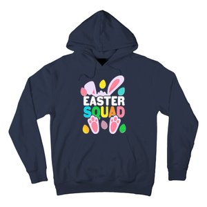 Cute Colorful Easter Squad Easter Bunny Rabbit Eggs Hoodie