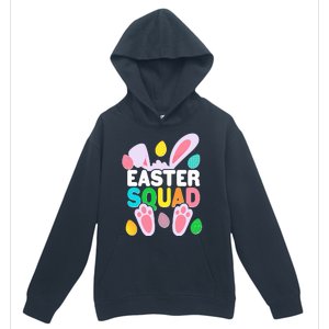 Cute Colorful Easter Squad Easter Bunny Rabbit Eggs Urban Pullover Hoodie