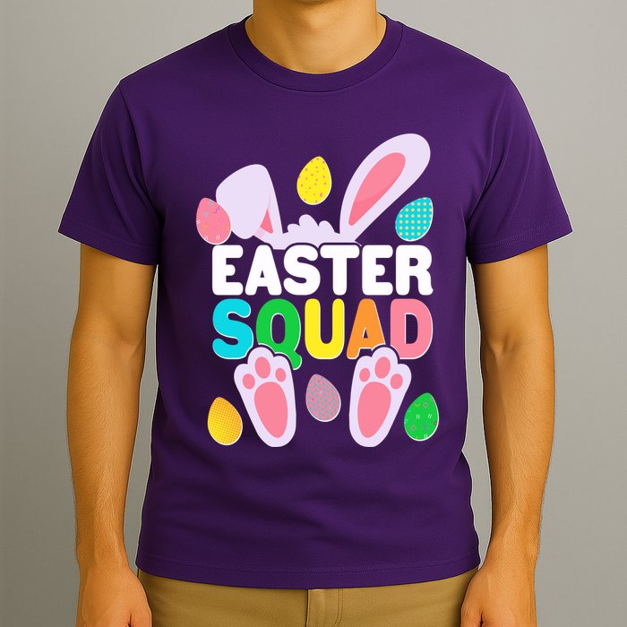 Cute Colorful Easter Squad Easter Bunny Rabbit Eggs T-Shirt