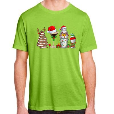 Christmas Cocktail Espresso Martini Drinking Party Bartender Adult ChromaSoft Performance T-Shirt