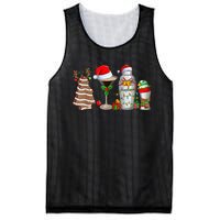 Christmas Cocktail Espresso Martini Drinking Party Bartender Mesh Reversible Basketball Jersey Tank