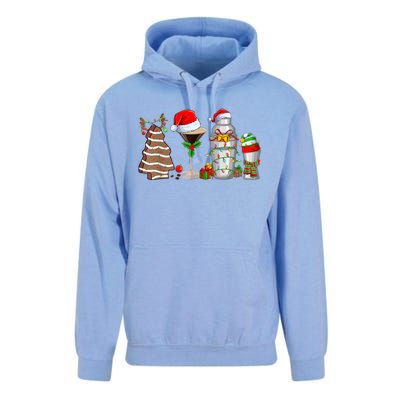 Christmas Cocktail Espresso Martini Drinking Party Bartender Unisex Surf Hoodie