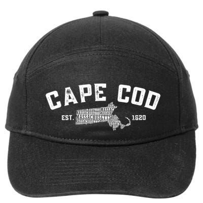 Cape Cod Est 1620 7-Panel Snapback Hat