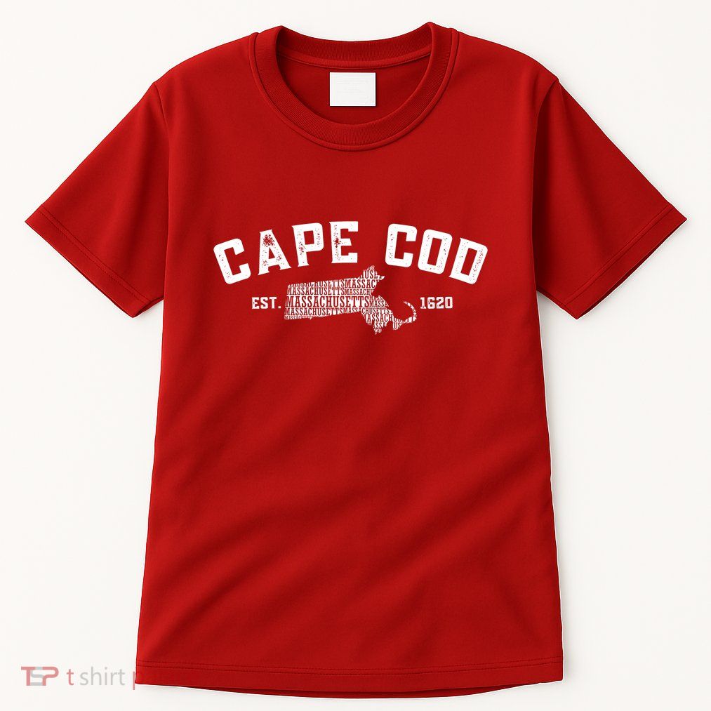 Cape Cod Est 1620 Tall T-Shirt