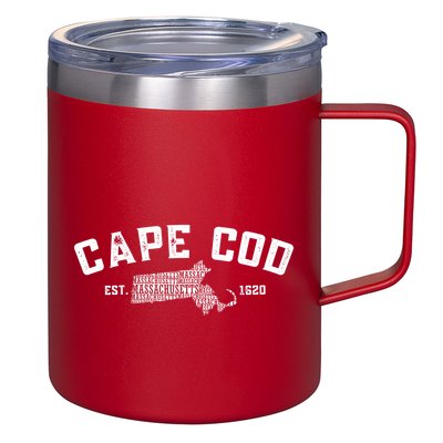 Cape Cod Est 1620 12oz Stainless Steel Coffee Mug