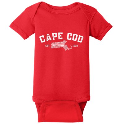 Cape Cod Est 1620 Baby Bodysuit