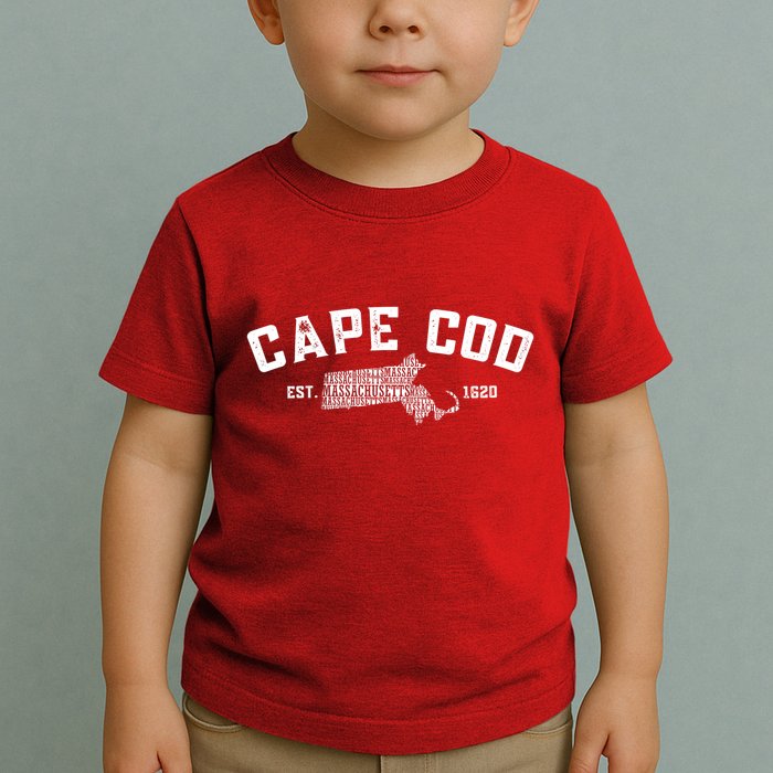 Cape Cod Est 1620 Toddler T-Shirt