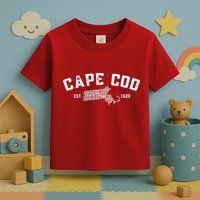 Cape Cod Est 1620 Toddler T-Shirt